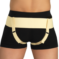 Liesbreukband - Hernia Liesbreukband Dubbelzijdig- Liesbreukbehandeling made in EU