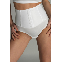 Medische Post - Keizersnede korset Figuurcorrigerend ondergoed - met verticale stijve inserts ZWART