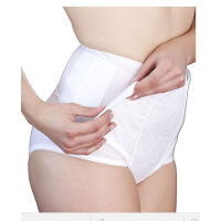 Medische Post - Keizersnede korset Figuurcorrigerend ondergoed - klittenbandsluiting BEIGE