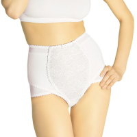 Medische Post - Keizersnede korset Figuurcorrigerend ondergoed - klittenbandsluiting BEIGE