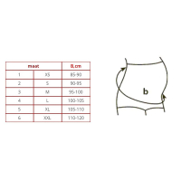 Elastische medische slip voor aanstaande moeders, hoge taille WIT