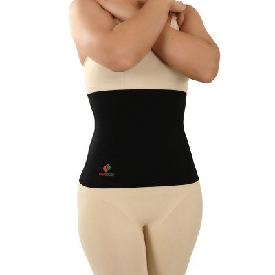 Buikband - Shapewear - Waist trainer - Neopreen riem - zwart made in EU