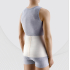 Rugwarmer Buikband Rugbrace Thermo-riem ANGORA / MERINO wol riem  made in EU WIT