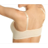 Zwangerschapsbeha & voedingsbeha - Borstvoeding Kleding - naadloze zonder beugel- Haak en oogsluiting WIT